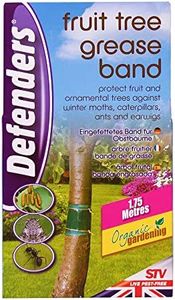 Defenders STV436 Bande de graisse pour arbres fruitiers, 1,75 m x 10 cm (protection des insectes, système sans poison, convient au jardinage biologique, efficacité jusqu’à 2 mois)