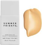 Summer Fridays Sheer Skin Tint - Tinted Moisturizer with Hyaluronic Acid - Helps Diminish Uneven Skin Tone - Sheer to Light Coverage - Shade 3 - Light with Golden Undertones (1 Fl Oz)