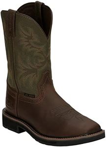 Justin Boots Men's Rowdy Brown Hunter Cowboy Boots Brown 11.5 EE