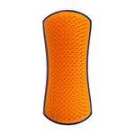 Pet Teezer by Tangle Teezer Detangling Dog Grooming Brush, Dry Brush or Dog Bath Brush for Wet or Dry Fur, Navy & Orange