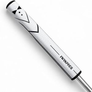 iWinpros Golf Putter Grip for Men & Women, Thick Putter Grip Size 3.0, Lightweight Comfort Design with Non-Slip Textured Pattern for Better Control (White)