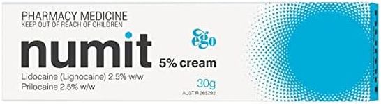 Ego Numit 5% Cream 30g Skin-numbing Effect