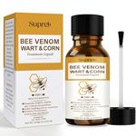 Fast-Acting Bee Venom Wart Remover: Verruca Treatment and Corn Remover for Feet with Salicylic Acid & Bee Venom - Wart Freeze Removal for Plantar Wart and Common Wart 10ML