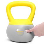 PROIRON Soft Kettlebell 2kg, 4kg, 6kg, 8kg, 10kg, Kettle Bells with Iron Sand, Non-slip Handle, kettle weights for Fitness, Exercise, Workout, Home Gym, Strength Training, Bodybuilding Weight Lifting