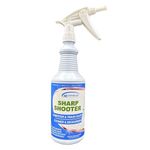 Sharpshooter, Heavy-Duty Trash Can Odor Eliminator & Degreaser, Garbage Surface Cleaner and Deodorizer Foam, Professional-Grade, Fresh Citrus Scent (947 ml (Pack of 1))