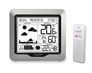 La Crosse Technology - WS6823 Weather Station with Forecast and DCF Signal - Silver