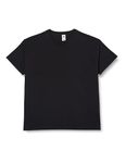 Fruit of the Loom Men's Original T. T-Shirt Pack of 5, Black, Large