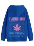 Veirdo Cotton Fleece Regular Fit Hooded Sweatshirt Full Sleeves Dimension Back Graphic Printed Jumper Blue Sweatshirt for Men (W_05_Dimension_N_S)