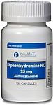 Diphenhydramine 25 mg Generic Benad