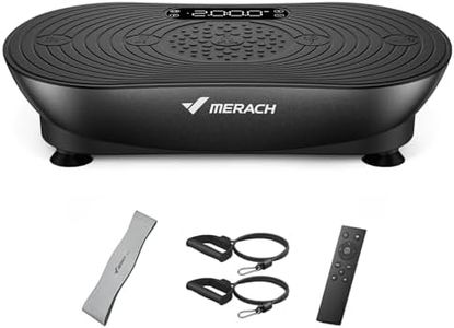 MERACH V33 Pro High Frequency Vibration Plate Exercise Machine (Black)