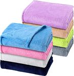 8 Pcs Fuzzy Baby Blankets 30 x 40 S