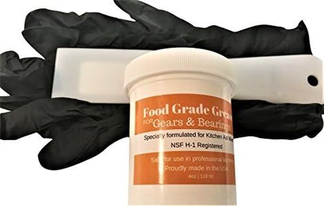 (REPAIR KIT) 120ml Food Grade Grease for KitchenAid Stand Mixer With Gloves and Putty Knife - MADE IN THE USA