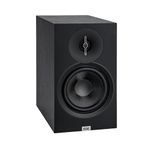 ELAC Debut 3.0 DB63-BK Bookshelf Speakers, Black Ash (Pair) - 1” Aluminum Dome Tweeter & 6.5” Aramid Fiber Woofer - 2-Way Bass Reflex - 42Hz to 38KHz Response