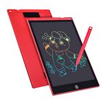 LCD Writing Tablet, 12 Inch LCD Coloring Drawing Tablet Doodle Board for Kids Learning Toys, Erasable Electronic eWriter Handwriting Sketch Pad, Christmas Birthday gifts for 3 Age+