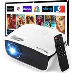 Outdoor Projector, Mini Projector for Home Theater, 1080P and 240" Supported Movie Projector 7500 L Portable Home Video Projector Compatible with Smartphone/TV Stick/PS5/PC/Laptop