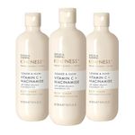 Baylis & Harding Kindness + Vitamin C & Niacinamide, Orange & Mango Fragrance, 500 ml Cleanse & Glow Body Wash (Pack of 3) - Vegan Friendly