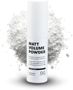 O.C. HAIRCARE Polvere per styling – Polvere per capelli sottili e fini – con effetto opaco – Polvere per styling per la massima stabilità – Consigliata dai saloni leader – Primer incolore e volume