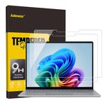 Adeway [2-Pack] Screen Protector for Microsoft Surface Laptop 7 (AIPC 2024), 13.8 Inch Tempered Glass, Ultra Clear, Smooth Touch, Anti-Scratch