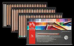 Caran D’Ache Artist LUMINANCE Colour Pencils 76 Shades + 2 pc Blender (6901.776)