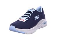 Skechers Women's Arch Fit Big Appeal Sneaker, Navy, 8 UK