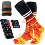 ALLJOY Heated Socks, 2x10000mAh Rec