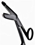 Premium Quality Nurse EMT Bandage Trauma Shears Scissors 4.5" (11.43cm) Stainless Steel (KKT) (Full Black)