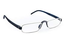 Dr.Harmann's Rectangular Reading Glasses (Blue) (CEO +1.75)