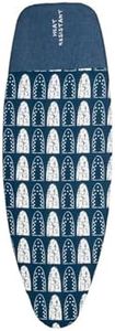 Addis Deluxe Ironing Board Cover, Navy/White