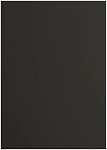 Vaessen Creative Florence Cardstock Paper Black 200gsm A4 Pack of 100 Smooth for Scrapbooking, Card Making, Punching and Other Paper Crafts, 2922-096