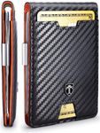 TRAVANDO Mens Slim Wallet with Mone