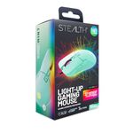 STEALTH Pastel Green LED Light-Up 7-Button Gaming Mouse - Comaptible with Gaming Consoles and PC