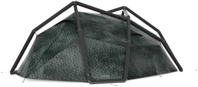 HEIMPLANET Original | Backdoor V2, 4 Person Tent | Inflatable Camping Tent | Flysheet and ground - 5000mm | No Tent Poles Required | Supports 1% for The Planet (Cairo Camo)