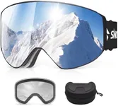Snowalva Ski Goggles, Frameless Sno
