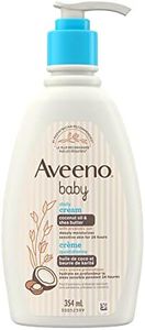 Aveeno Baby Daily Moisturizing Cream Coconut Scented, 354 mL