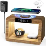 Bamboo Wireless Charging Station,Wi