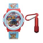 Paw Patrol Kids LCD Flashing Lights Watch w/Flashlight Set (PAW40070AC)