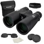Celestron – Nature DX ED 10x50 Premium Binoculars – Extra-Low Dispersion (ED) Objective Lenses – Multi-Coated Optics –Phase-Coated BaK-4 Prisms – Binoculars for Bird Watching, Black, Model:72335