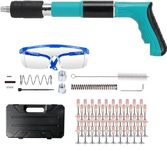 Manual Steel Nail Gun Tool, Concrete Nail Gun, Portable Mini Nail Shooting Machine with 50 Nails, Nail Wall Fixing Tool for Cement Walls,Household Wood working(With Box Packing)