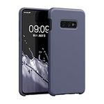 kwmobile Case Compatible with Samsung Galaxy S10e Case - TPU Silicone Phone Cover with Soft Finish - Lavender Grey