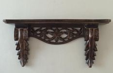 BOGEN LITE Antique Wooden Wall Shelf/Bracket (24 X 11 X 6-inches)