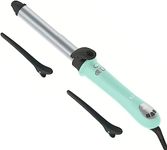 Amira Beauty Automatic Rotating Curling Iron, 1" Tourmaline Ceramic Curler Wand, Digital Display with Adjustable Temps 250-450℉, Dual Voltage and Auto 60 Minute Shut Off