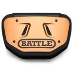 Battle Sports Back Bone Plate - Football Back Plate, Rear Lower Back Protector Hard Outer Shell & Contoured Foam, High-Impact Protection Football Gear