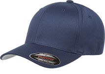 Flexfit Men's Flexfit Men's Athletic Baseball Fitted Cap Hat, Navy, L-XL UK