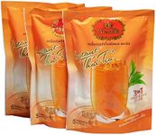Number One Brand Instant Thai Milk Tea 3 in 1, Delicious Aromatic Original Thai Milk Tea 3 Bags (3 Bags X 5 Packs)