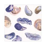 Oysters & Mussels Shells Entertaining with Caspari Paper Caspari Paper Luncheon Napkin 20 in Pack 33cm Square