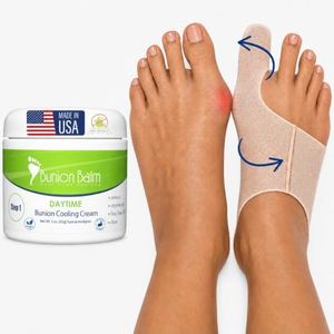 Bunion Bootie - Bunion Big Toe Corrector for Women - Small Right + Bunion Balm Day Bundle