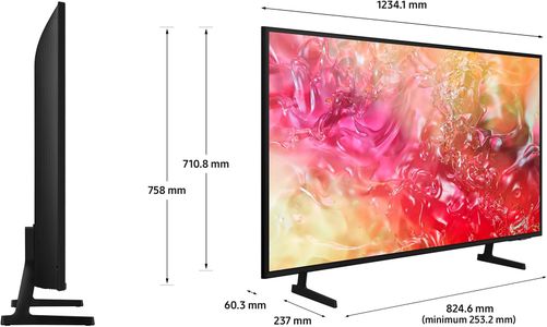 Samsung 55" Crystal UHD Smart TV – 4K HDR LED Display