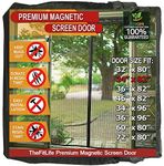 TheFitLife Magnetic Screen Door - H