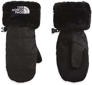 The North Face Kids' Mossbud Swirl Mitt, TNF Black, Large