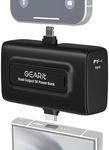 GEARit 5000mah Power Bank - Dual Output, Mini Battery Pack with Integrated USB-C and Lightning Connectors - Compact, Small Portable Charger Compatible - Black